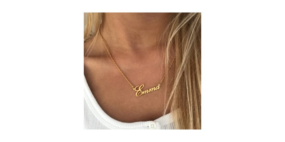 Personalised Name Necklaces- Types and Designs