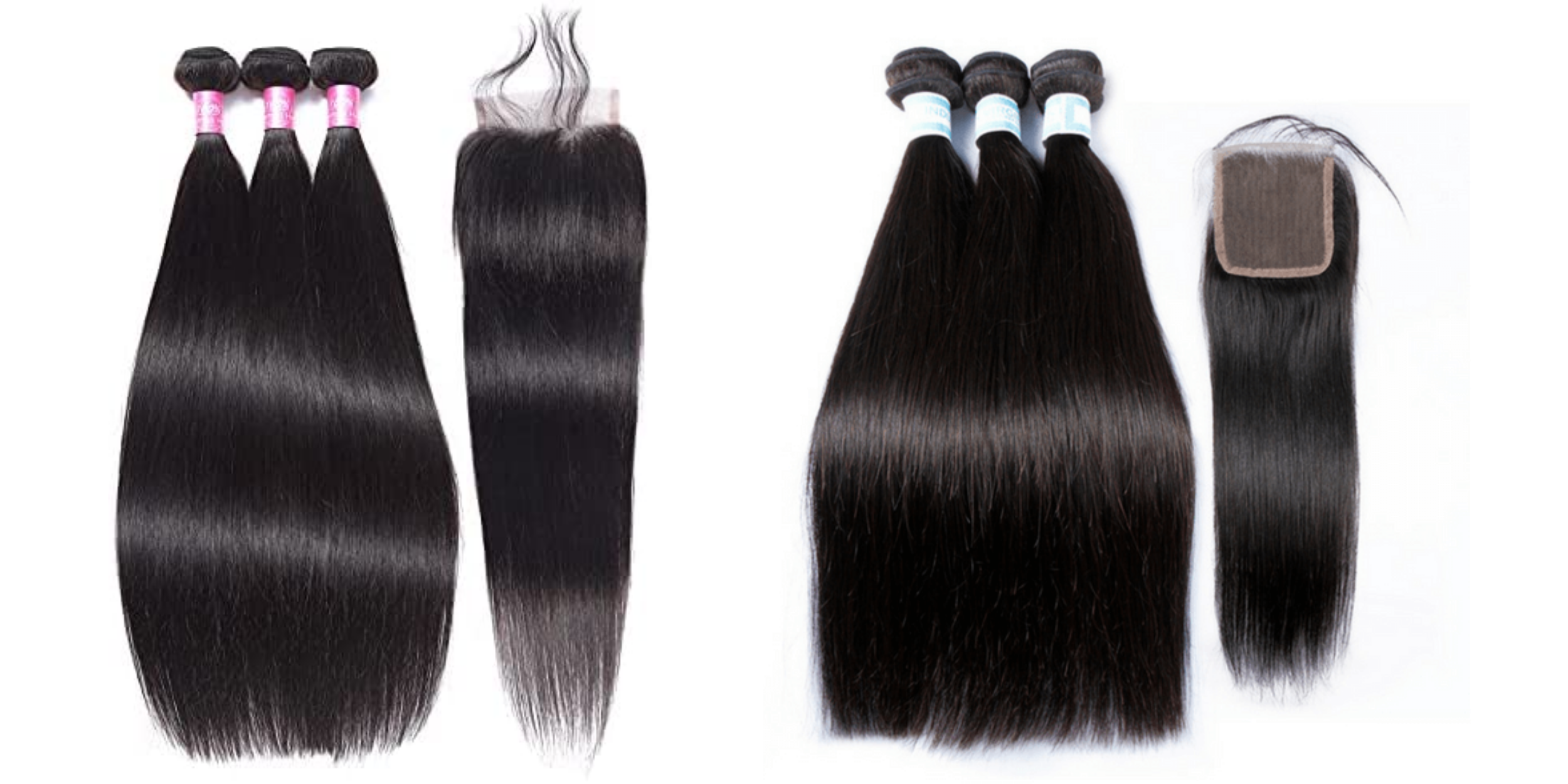 4. Human Hair Weave in Blue - wide 1